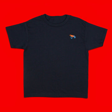 YOUTH Strawberry Poison Dart Frog Embroidered T-shirt