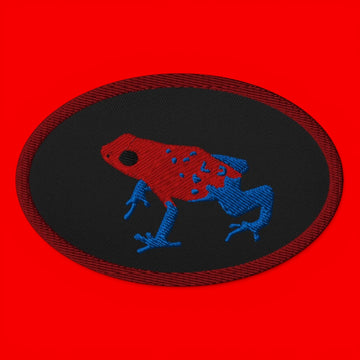 Strawberry Poison Dart Frog Patch