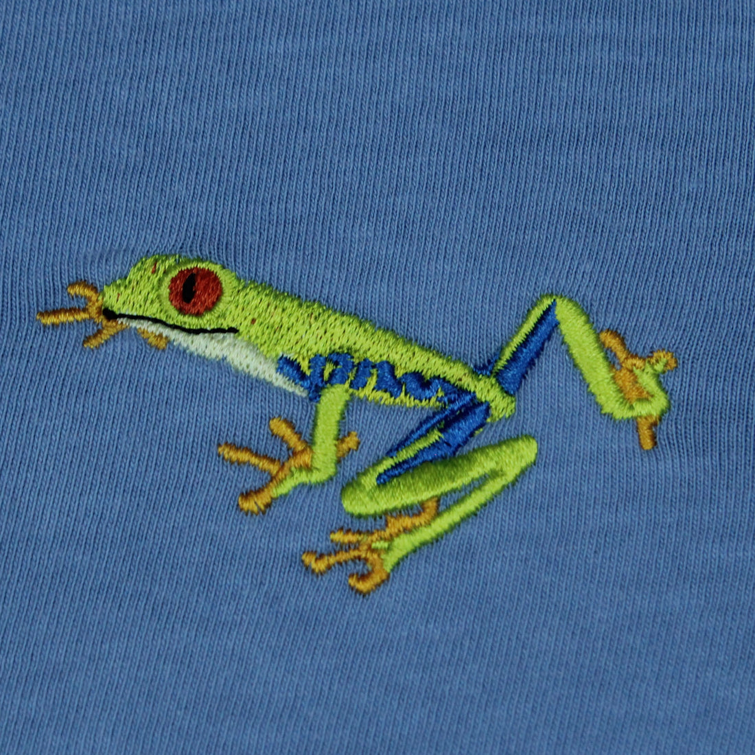 Red-Eyed Tree Frog Embroidered T-shirt