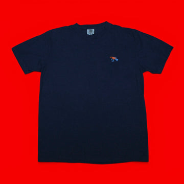 Strawberry Poison Dart Frog Embroidered T-shirt
