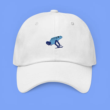 Blue Poison Dart Frog Dad Hat