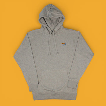 Mimic Poison Frog Embroidered Hoodie