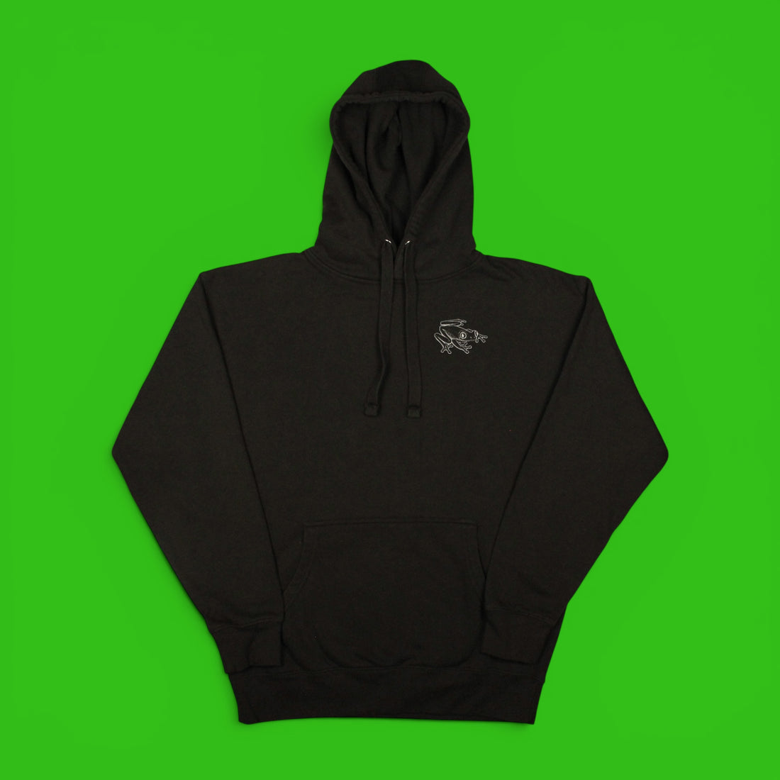 Red-Eyed Tree Frog Lines Hoodie