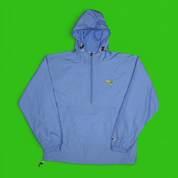 Red-Eyed Tree Frog Embroidered Champion Anorak Jacket