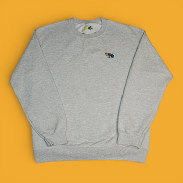 Mimic Poison Frog Embroidered Crewneck