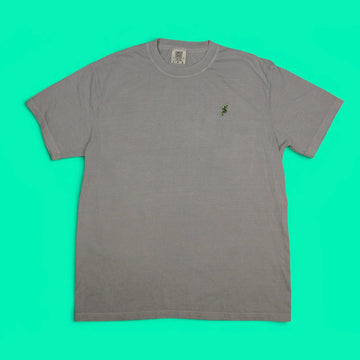 Green and Black Poison Dart Frog Icon Logo T-shirt