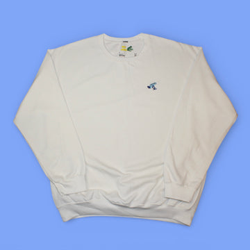 Blue Poison Dart Frog Embroidered Crewneck