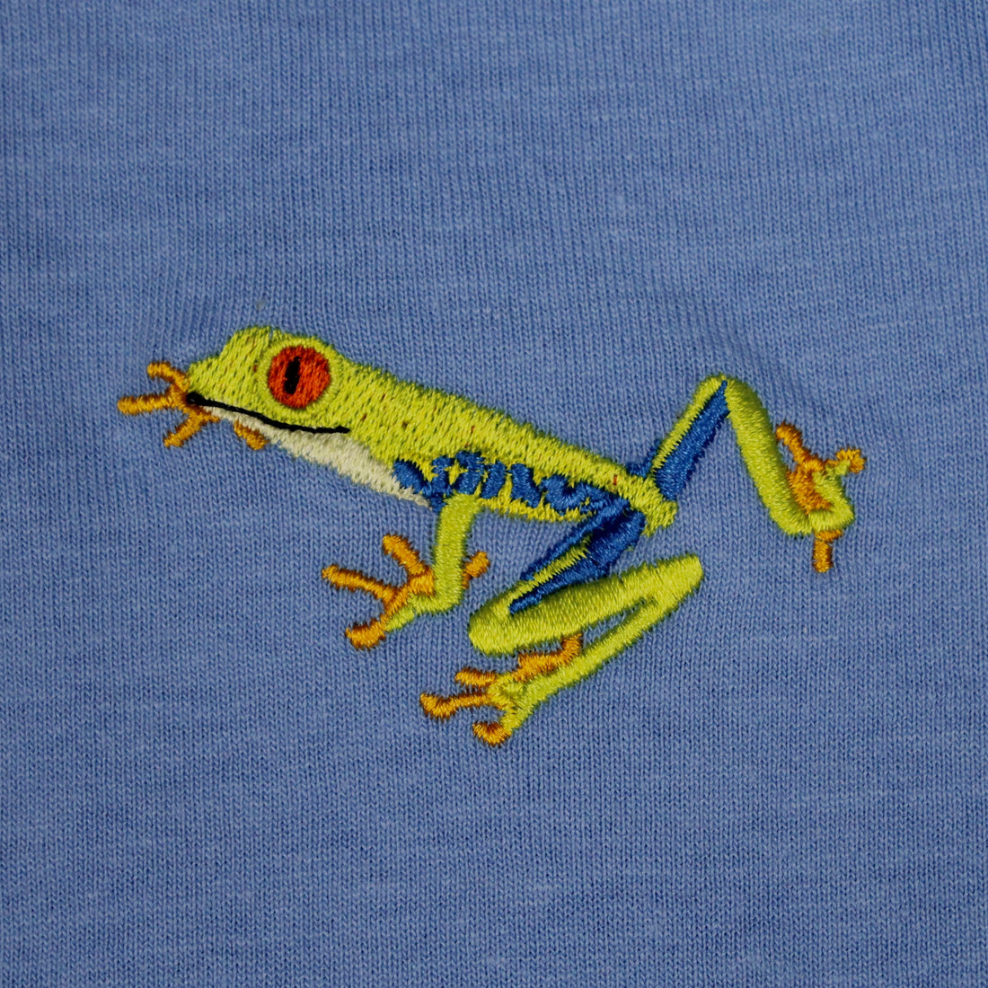 YOUTH Red-Eyed Tree Frog Embroidered T-shirt