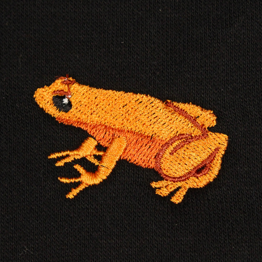 Golden Mantella Embroidered Hoodie