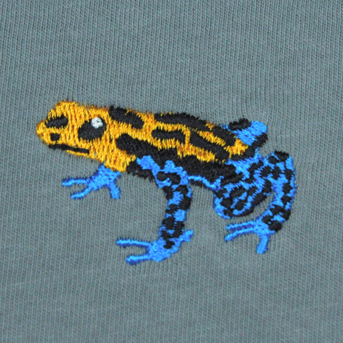 Mimic Poison Frog Embroidered T-shirt
