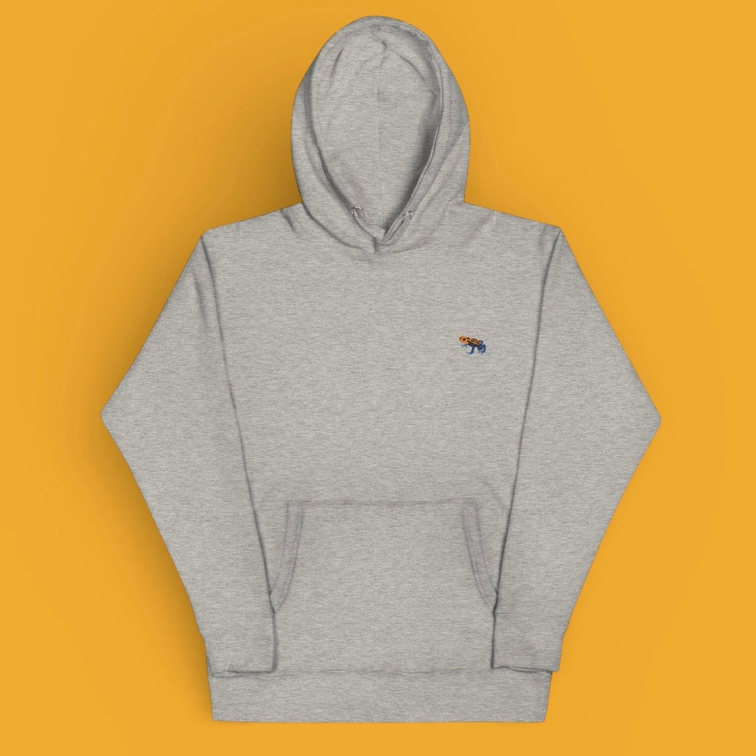 Mimic Poison Frog Embroidered Hoodie