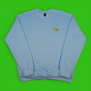 Red-Eyed Tree Frog Embroidered Crewneck